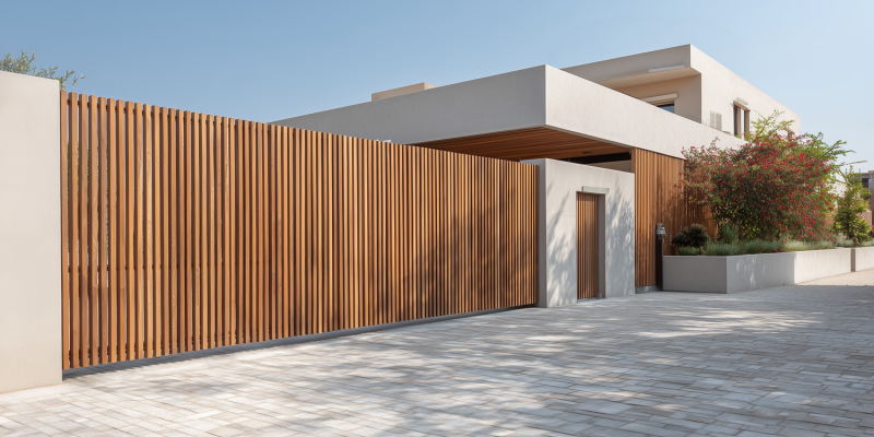 wooden fence wooden fence