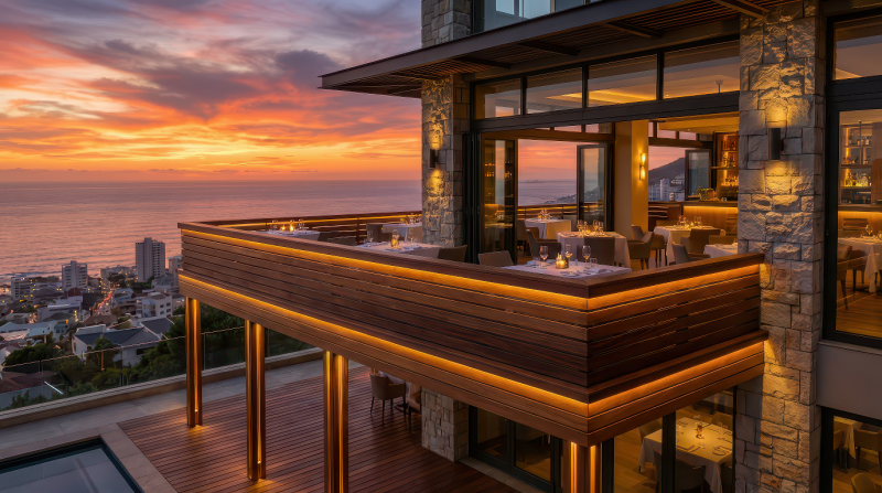 Elevated Wooden Terraces Elevated Wooden Terraces