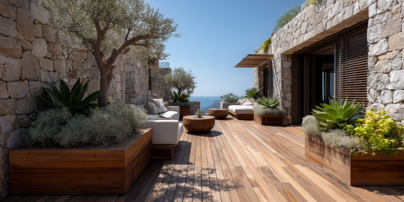 wooden high planters wooden high planters